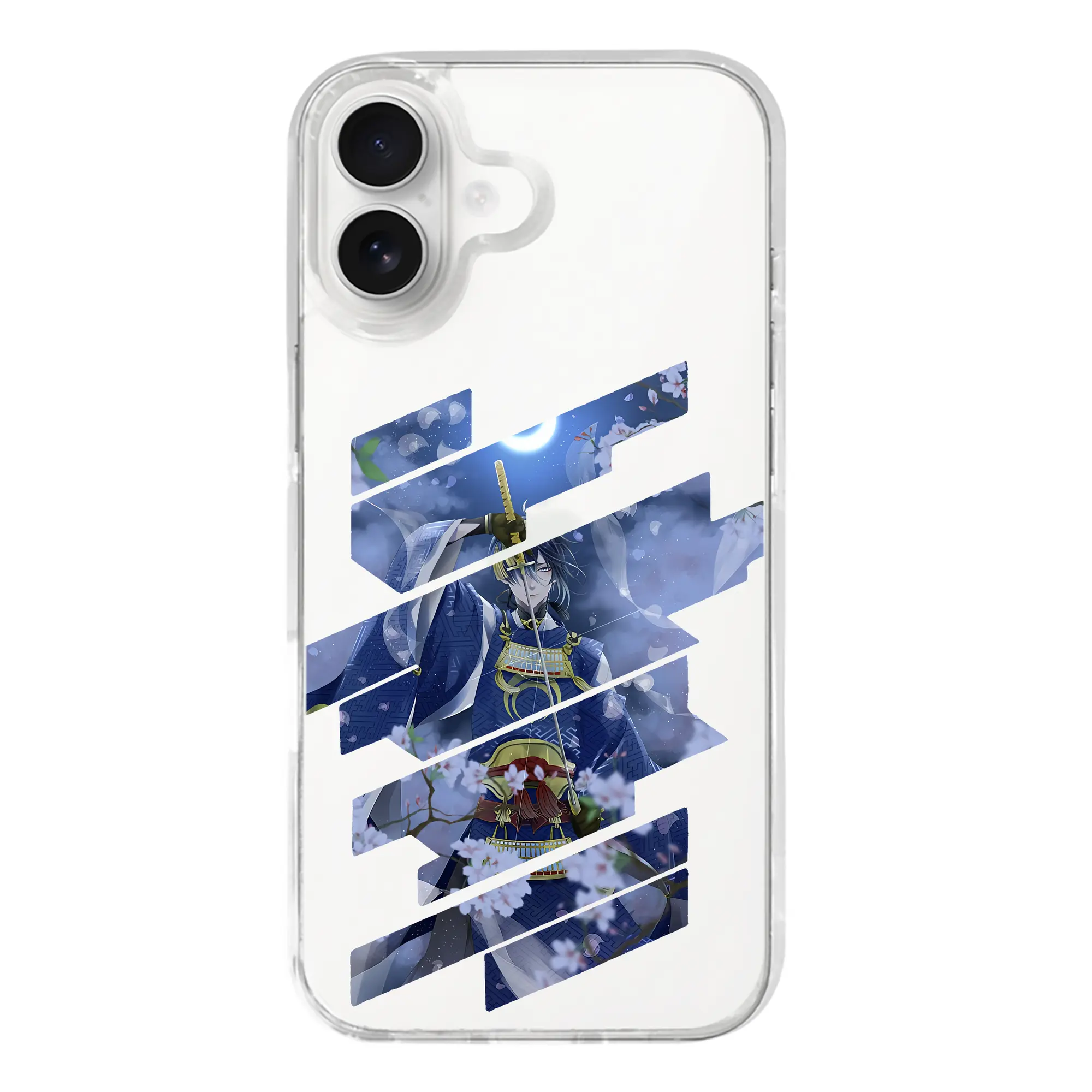 刀剣乱舞 グッズ,三日月宗近 - iPhone 17シリーズ 透明スマホケース – 薄型・耐衝撃・精密フィット保護カバー